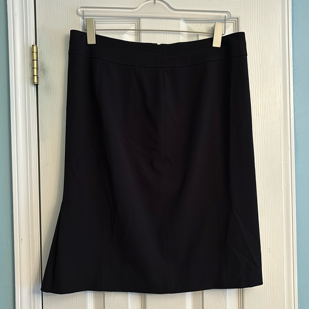White House Black Market Black Skirt